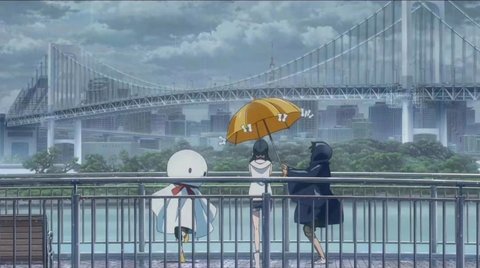 天気の子 | お台場海浜公園 — 最初の依頼に差す光