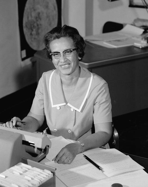 Biography | Katherine Johnson — The Hand Check Before Friendship 7 Left the Pad