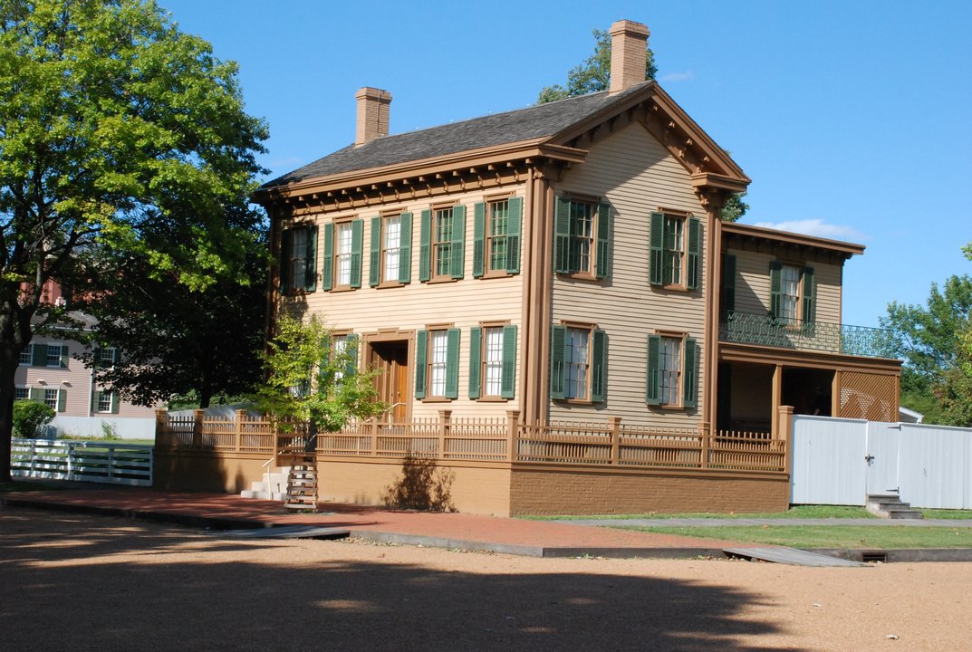 Biography | Abraham Lincoln — Sinking Spring Farm, the Cabin Site Under the Memorial