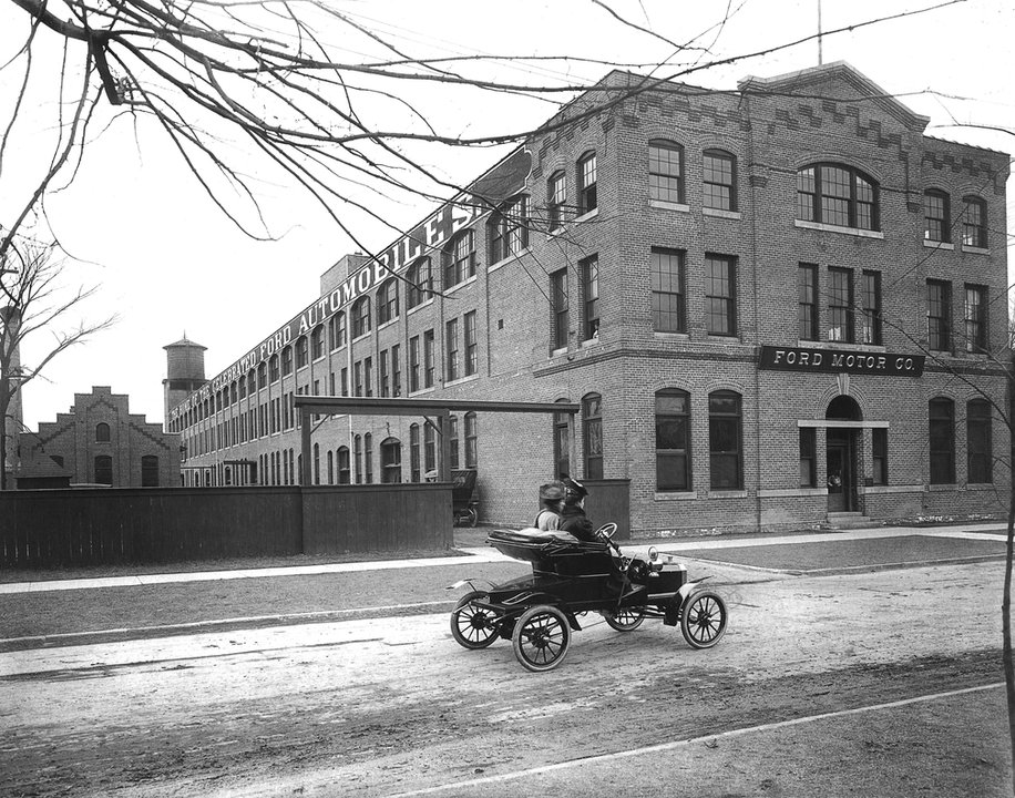 Industry History | Ford — The Mill Building at 461 Piquette Avenue