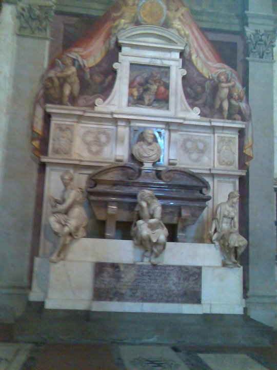 Biography | Michelangelo — The Family Pavement in Santa Croce, Not the Monument Above It