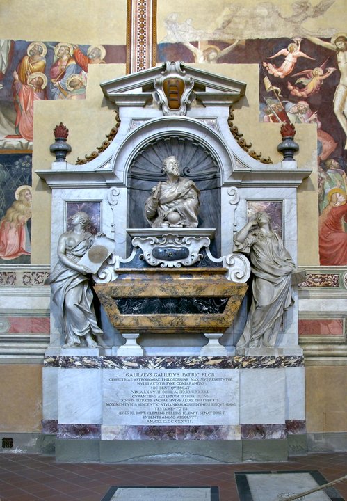 Biography | Galileo Galilei — Moved Under This Monument in 1737, Ninety-Five Years Late