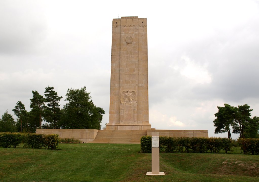 Military History | Sommepy American Monument, Blanc Mont — We Will Commemorate Them All Alike