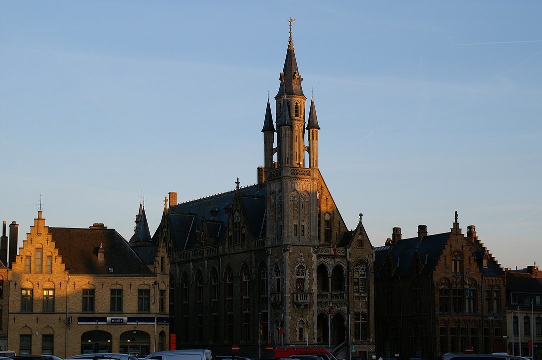 Military History | Poperinge Town Hall — Four Cells and a Coal Store Wall