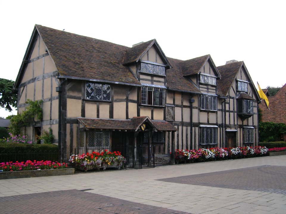 Biography | William Shakespeare — The Henley Street House the Register First Ties to His Name